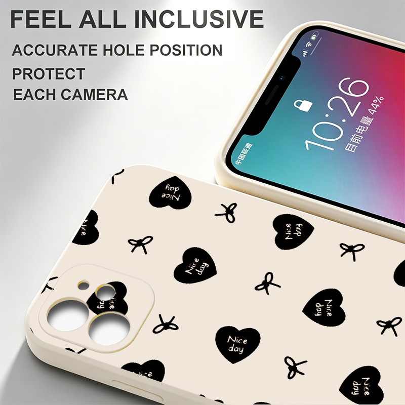 Heart Bow Gothic Phone Case fo - Lanyard Anime Logo 评论和价格