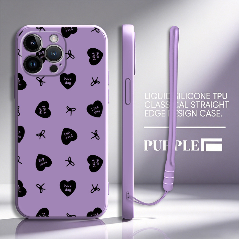 Heart Bow Gothic Phone Case fo - Lanyard Anime Logo 评论和价格