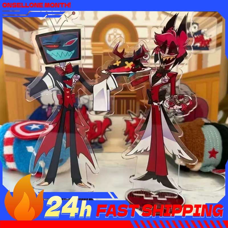 2pcs Hazbin Anime Peripherals  - Anime Merchandise 评论和价格