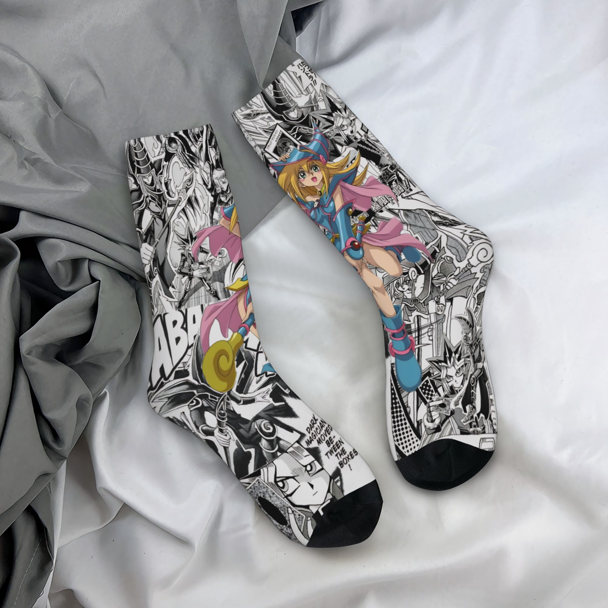 Men Women Yu-Gi-Oh Anime Socks - Anime Merch Ideas 评论和价格